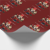 "Nutty about Chrstmas" Geschenkpapier (Ecke)
