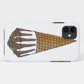 Nutty Buddy Chocolate Peanut Ice Creme Cone Case (Rückseite (Horizontal))
