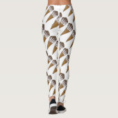 Nutty Buddy Vanilla Ice Creme Feinschmecker Leggin Leggings (Rückseite)