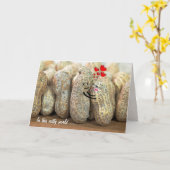 Nutty Couple Wedding Anniversary Karte (Gelbe Blume)