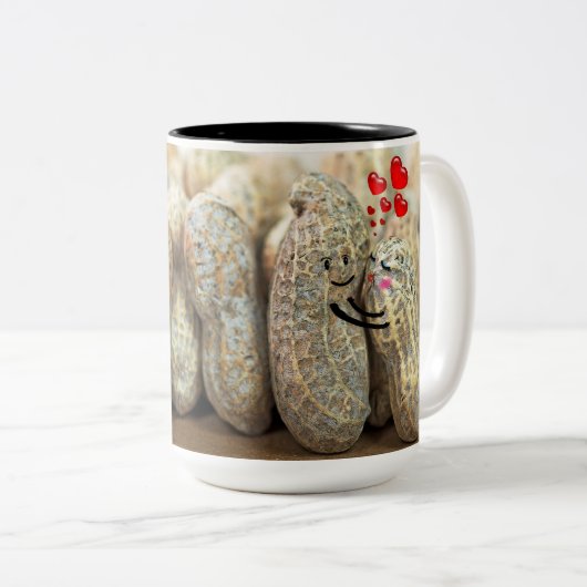 Nutty Couple Zweifarbige Tasse (VorderseiteRechts)