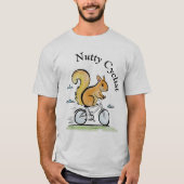 Nutty Cyclist, Eichhörnchen auf einem Fahrrad, Fah T-Shirt (Vorderseite)