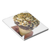 Nutty Ice Creme Cone Notizblock (angewinkelt)