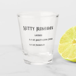 Nutty Irish Novelty Petal Press Co Shot Glass Schnapsglas