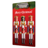 Nutty Nutcracker Soldatinnen in militärischen Unif Klemmbrett (Links)