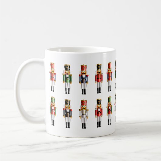 Nutty Nutcracker Toy Soldiers Army Kaffeetasse (Links)