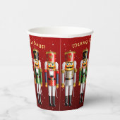 Nutty Nutcracker Toy Soldiers Pappbecher (Rechts)