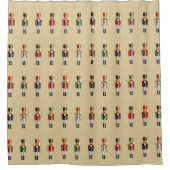 Nutty Nutcrackers Army Duschvorhang (Vorderseite)