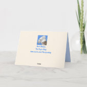 Nutty Pirate Cat Karte (Rückseite)