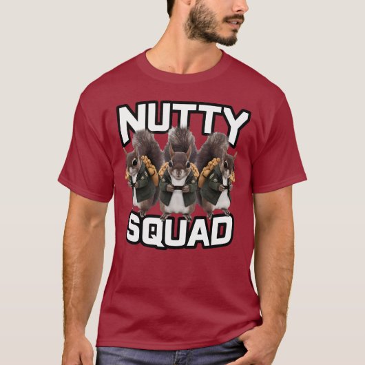 Nutty Squad, Squirrel Snack Squad T-Shirt (Vorderseite)