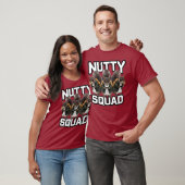 Nutty Squad, Squirrel Snack Squad T-Shirt (Unisex)