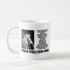 Nutzbarmachung eines Wasserfallsuns Energie Tesla Kaffeetasse
