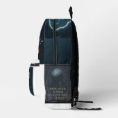 Nutze den Power deines Geistes Bedruckter Rucksack (Rechts)