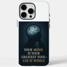 Nutze den Power deines Geistes iPhone 16 Pro Max Hülle