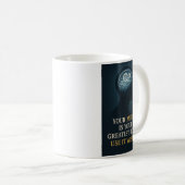 Nutze den Power deines Geistes Kaffeetasse (VorderseiteRechts)