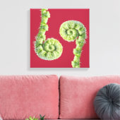 Nutze den Tag Leinwanddruck (Insitu (Wohnzimmer))