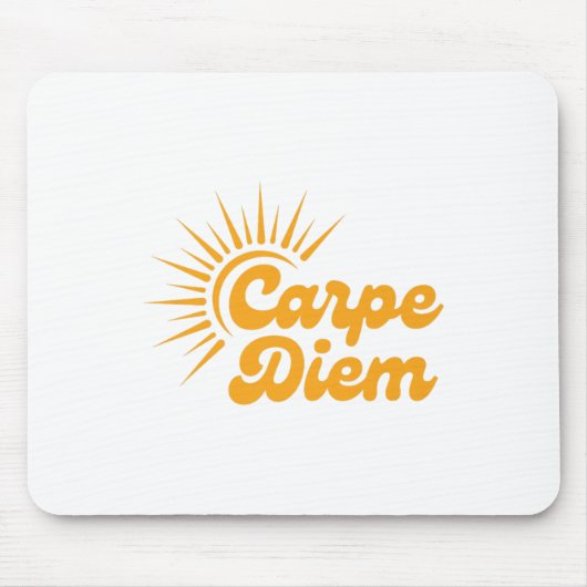 Nutze den Tag Sunrise Premium Mousepad (Vorne)