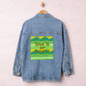 Nutze es oder verliere es Weihnachtsgeschenk Jeansjacke (Hangar)