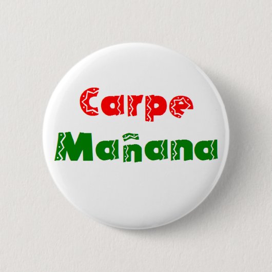 Nutze morgen button (Vorderseite)
