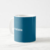 Nutze Morgen  Kaffeetasse (Vorderseite Links)