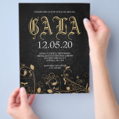 Nutzen Gala New Years Party Flyer (Hand)