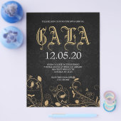 Nutzen Gala New Years Party Flyer (Einzeln)