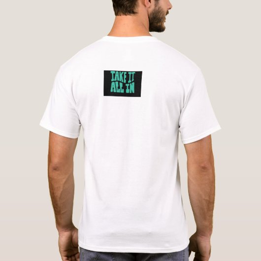 NUTZEN SIE DAS GANZE IN GRÜNEN FARBEN AUF TSHIRT (Rückseite)