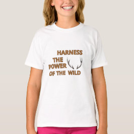 Nützen Sie den Power des T - Shirt Wilder Tierhorn