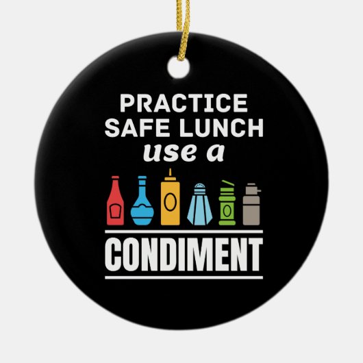 Nutzen Sie die Cafeteria "Condition Cafeteria", um Keramik Ornament (Vorne)