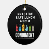 Nutzen Sie die Cafeteria "Condition Cafeteria", um Keramik Ornament (Links)