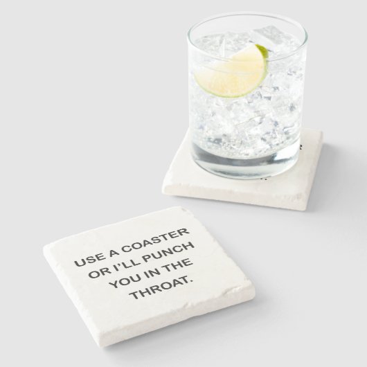 NUTZEN SIE EINEN UNTERSETZER ODER ICH WERDE DICH I (Seitenansicht)