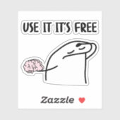 Nutzen Sie es kostenlos Aufkleber (Blatt)