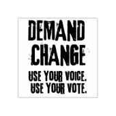 Nutzen Sie Ihre Stimme und Ihre Stimme für den Wan Gummistempel (Prägung)