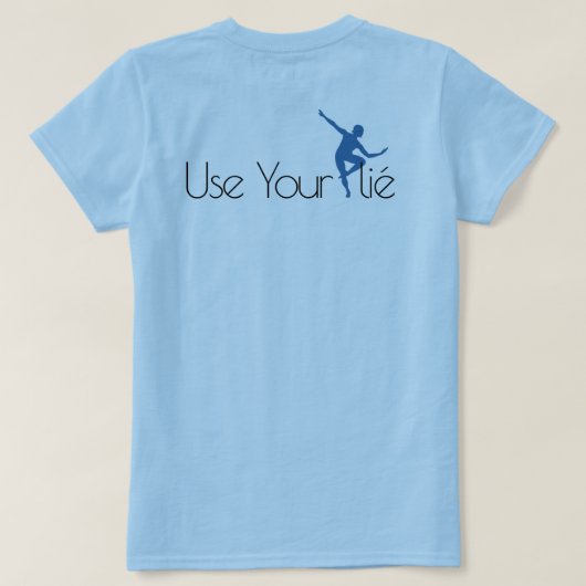 Nutzen Sie Ihre Website T-Shirt (Design Rückseite)