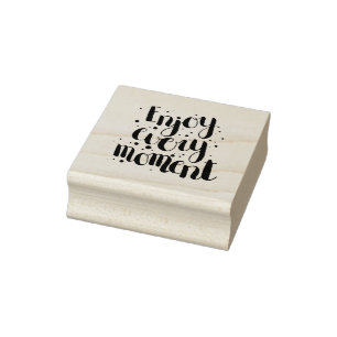 Nutzen Sie jeden Moment 2 Gummistempel