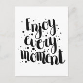 Nutzen Sie jeden Moment 2 Postkarte (Vorderseite)