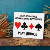 Nutzen Sie vernunftwidrige Gegner-Spiel-Brücke Fotoplatte (Seite)