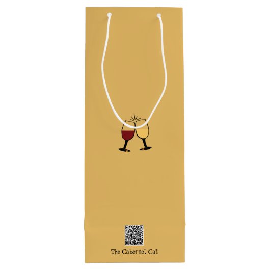 Nützlich wie das T in Pinot Grigio Funny Geschenktüte Für Weinflaschen (Rückseite)