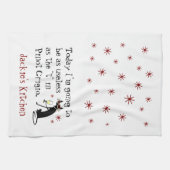 Nützlich wie das T in Pinot Grigio Geschirrtuch (Horizontal)