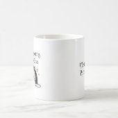 Nützlich wie das T in Pinot Grigio Kaffeetasse (Mittel)