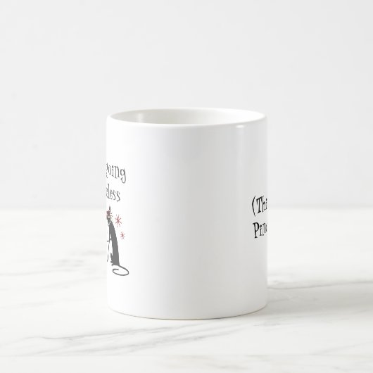 Nützlich wie das T in Pinot Grigio Kaffeetasse (Mittel)