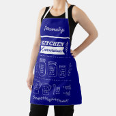 Nützliche Küche Kochen Konversion Navy Blue Backen Schürze (InSitu)