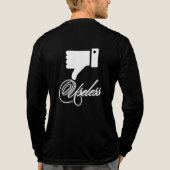 Nützliche Script-Kunst Tri-Blend Shirt (Rückseite)