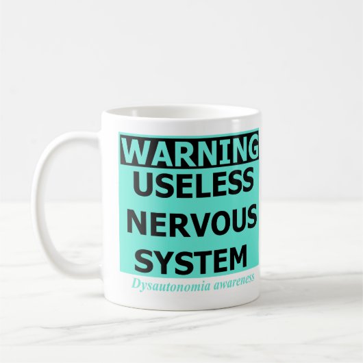 Nützliche Tasse des Nervensystems (Links)