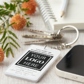 Nützlicher QR-Code für Unternehmen Schlüsselanhänger (Vorderseite rechts)