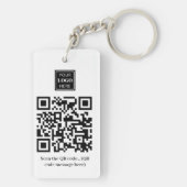 Nützlicher QR-Code für Unternehmen Schlüsselanhänger (Rückseite)