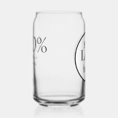 Nützliches Firmenlogo Sober-Bar Dosenglas (Links)