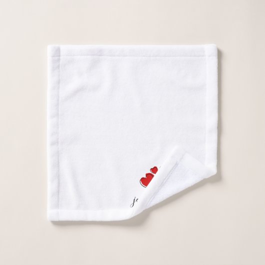 Nützliches Geschenk für romantische Paare, die zus Badhandtuch Set (Waschlappen)