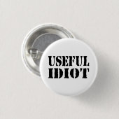 NÜTZLICHES IDIOT BUTTON (Vorne & Hinten)