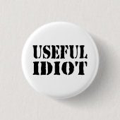NÜTZLICHES IDIOT BUTTON (Vorderseite)